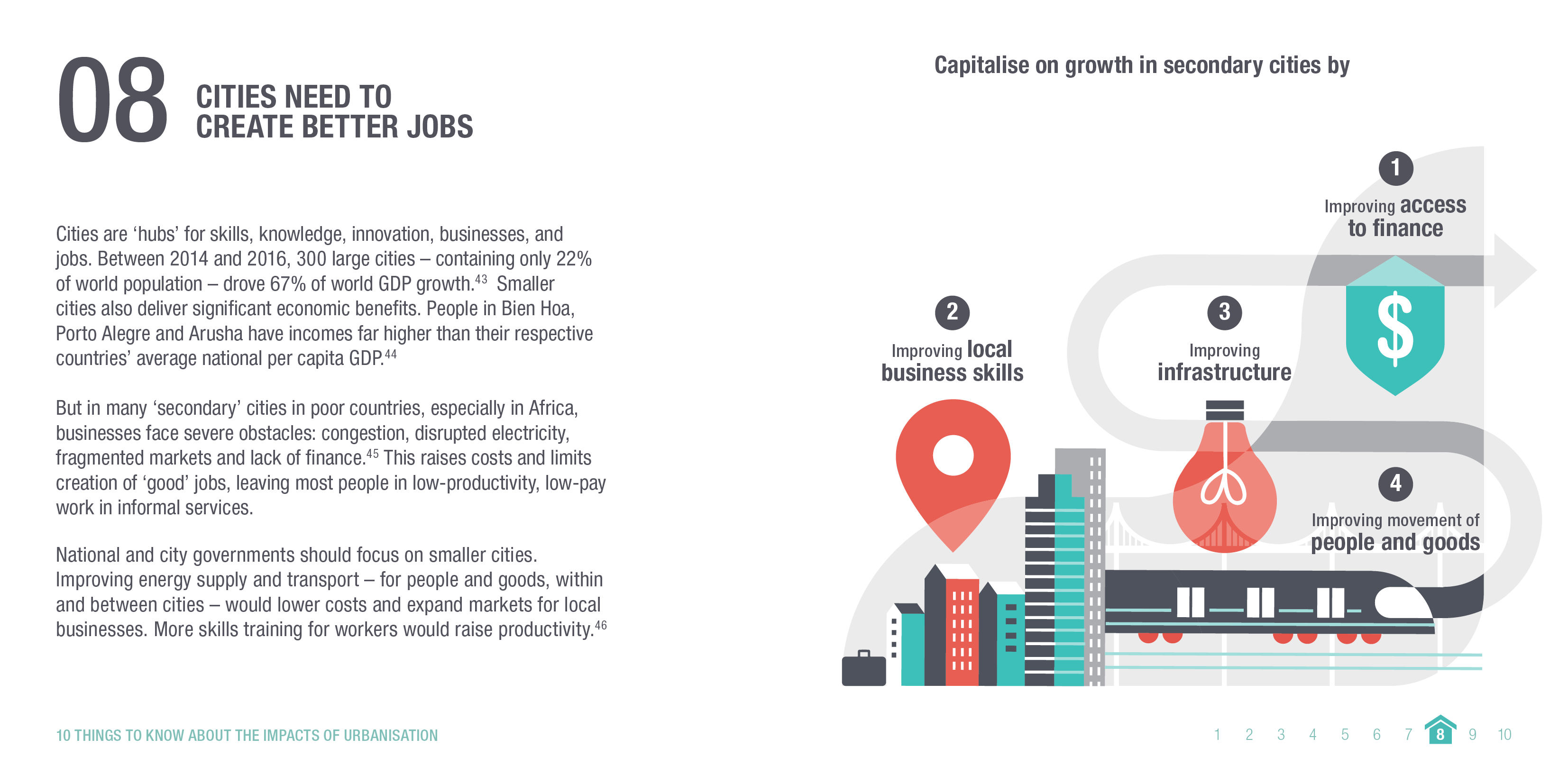 Infographic: Cities need to create better jobs. © ODI 2018.