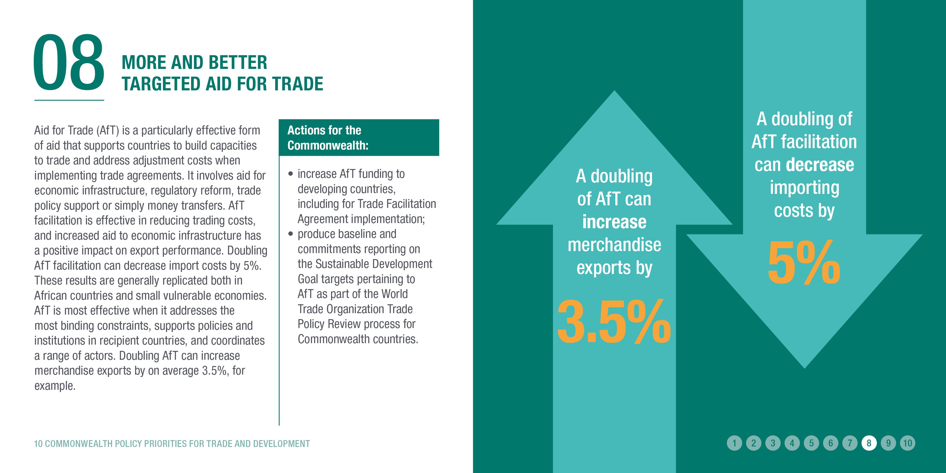 More and better targeted Aid for Trade