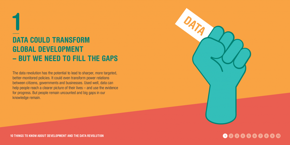 Infographic: we need to fill data gaps