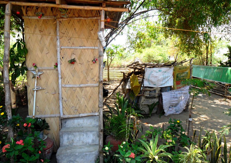 Two toilets in rural Bauang, La Union Province, Philippines. Photo: Julian Doczi/ODI