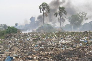 Garbage heap, the Gambia