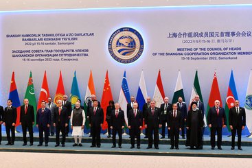 Shanghai Cooperation Organisation in Samarkand, Uzbekistan 2022