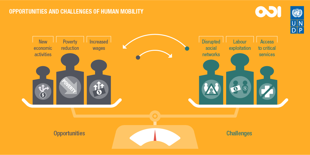 Opportunities and challenges of human mobility