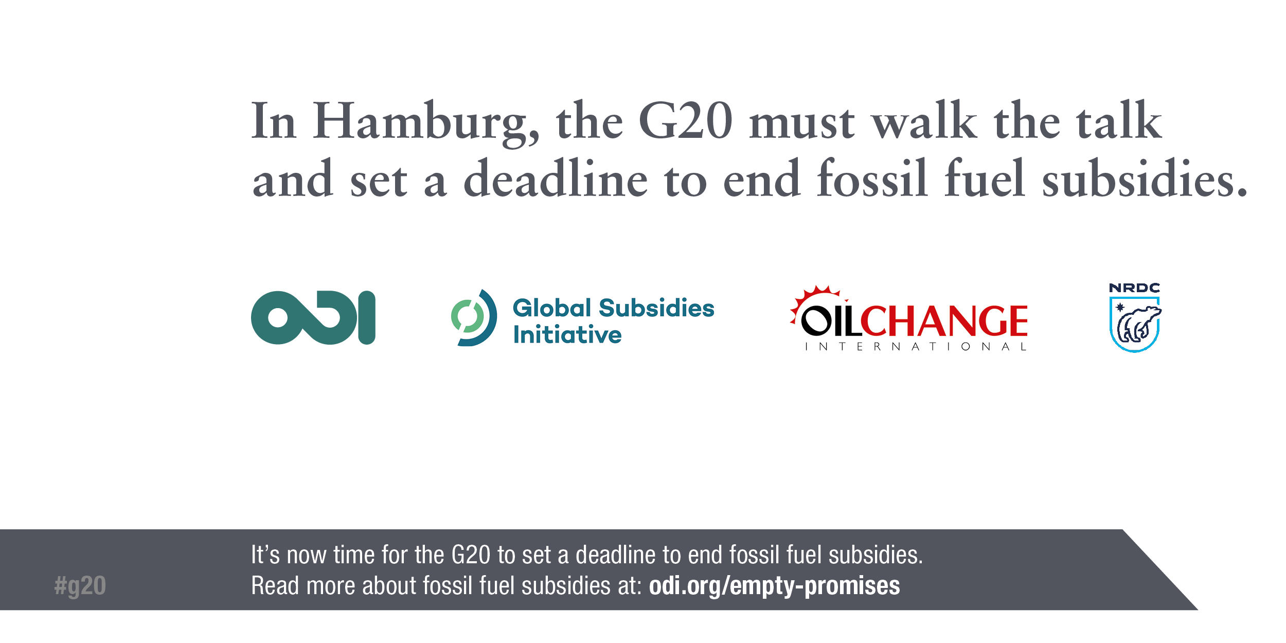 Infographic: In Hamburg the G20 must set a deadline to end all fossil fuel subsidies