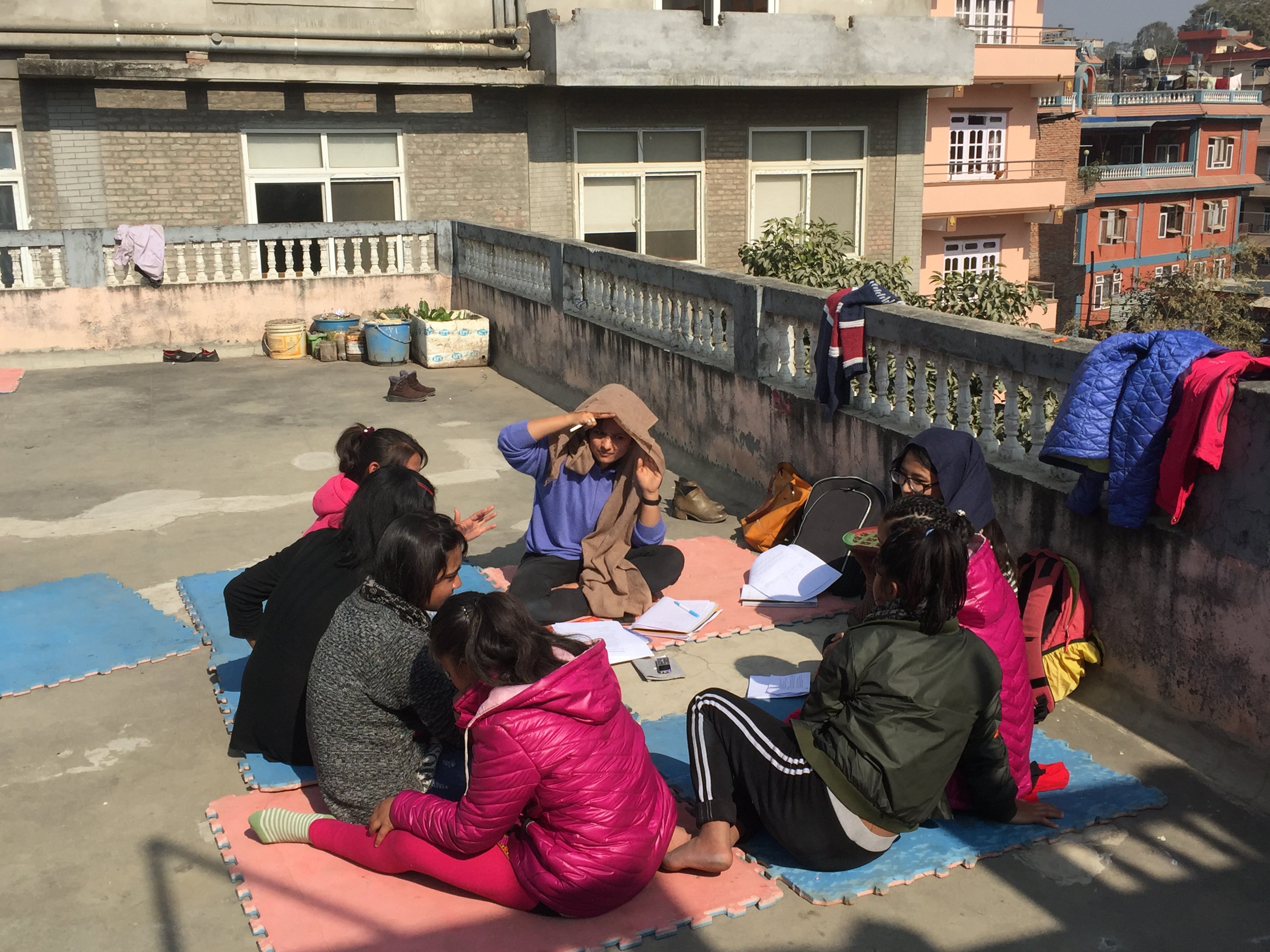 Focus group discussion with adolescents working in the adult entetrainment sector in Nepal