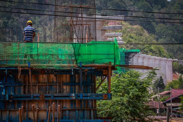 Construction on the China–Laos railway project