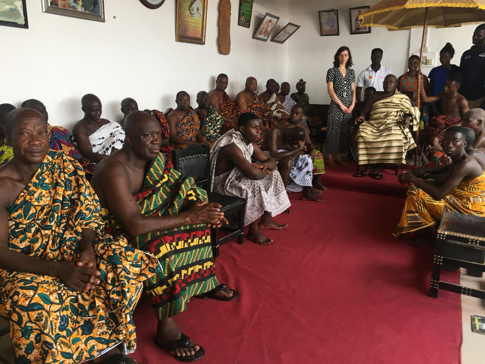 Sharing research findings with communities in Ghana