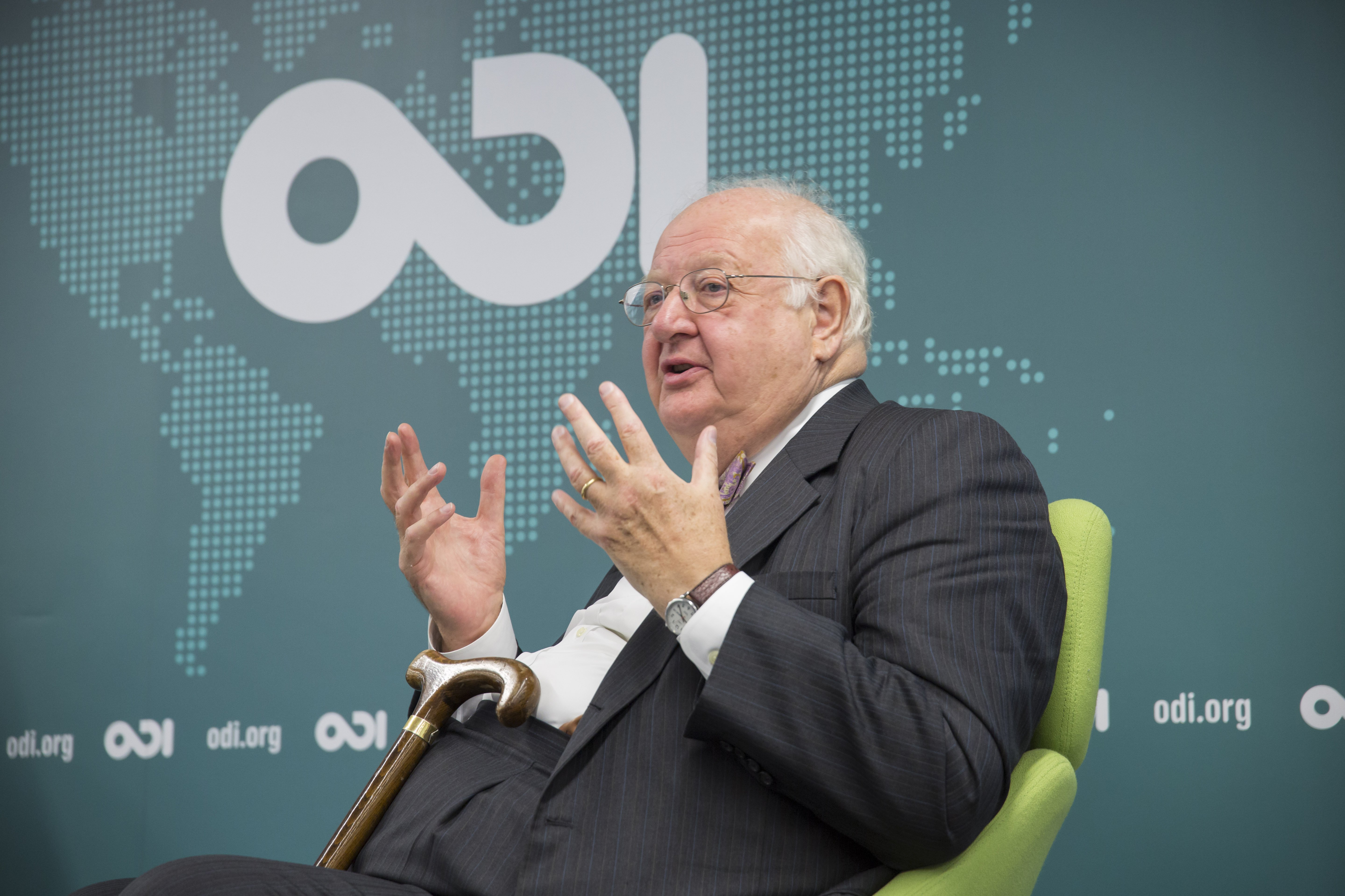 Winner of the 2015 Nobel prize in economics, Sir Angus Deaton, in conversation at ODI